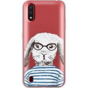 Прозрачный чехол BoxFace Samsung A015 Galaxy A01 MR. Rabbit