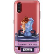 Прозрачный чехол BoxFace Samsung A015 Galaxy A01 Boss Babe