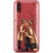 Прозрачный чехол BoxFace Samsung A015 Galaxy A01 Mommy Is My BFF