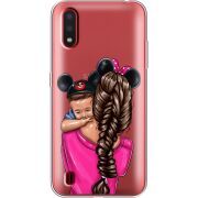 Прозрачный чехол BoxFace Samsung A015 Galaxy A01 Mouse Mommy