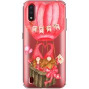 Прозрачный чехол BoxFace Samsung A015 Galaxy A01 Valentine Dwarfs