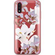 Прозрачный чехол BoxFace Samsung A015 Galaxy A01 Chinese Magnolia