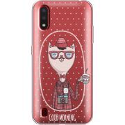 Прозрачный чехол BoxFace Samsung A015 Galaxy A01 Good Morning