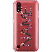 Прозрачный чехол BoxFace Samsung A015 Galaxy A01 Именной