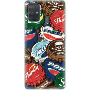 Чехол BoxFace Samsung A715 Galaxy A71 Drink Lids