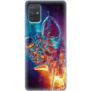 Чехол BoxFace Samsung A715 Galaxy A71 Astronaut in Space