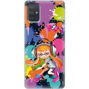 Чехол BoxFace Samsung A715 Galaxy A71 Splatoon Inklings