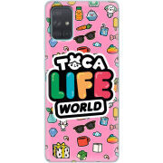 Чехол BoxFace Samsung A715 Galaxy A71 Toca Boca Life World