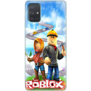 Чехол BoxFace Samsung A715 Galaxy A71 Roblox Білдерман
