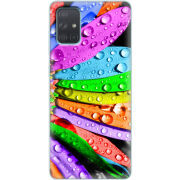 Чехол BoxFace Samsung A715 Galaxy A71 Colored Chamomile