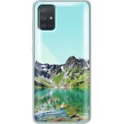 Прозрачный чехол BoxFace Samsung A715 Galaxy A71 Green Mountain
