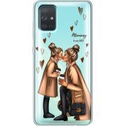 Прозрачный чехол BoxFace Samsung A715 Galaxy A71 Mommy Is My BFF
