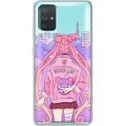 Прозрачный чехол BoxFace Samsung A715 Galaxy A71 Wiked Lady