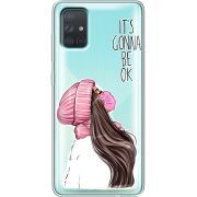 Прозрачный чехол BoxFace Samsung A715 Galaxy A71 It's Gonna Be OK