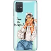 Прозрачный чехол BoxFace Samsung A715 Galaxy A71 Live The Moment