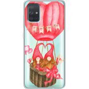 Прозрачный чехол BoxFace Samsung A715 Galaxy A71 Valentine Dwarfs