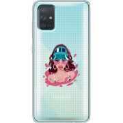 Прозрачный чехол BoxFace Samsung A715 Galaxy A71 Selena Gomez