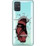 Прозрачный чехол BoxFace Samsung A715 Galaxy A71 Нападение Титана