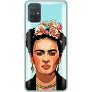 Прозрачный чехол BoxFace Samsung A715 Galaxy A71 Фрида Кало