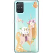 Прозрачный чехол BoxFace Samsung A715 Galaxy A71 Uni Blonde