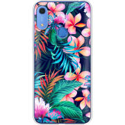 Чехол BoxFace Huawei Y6s flowers in the tropics