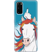 Чехол BoxFace Samsung G980 Galaxy S20 Fuck Unicorn