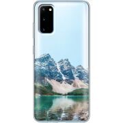 Прозрачный чехол BoxFace Samsung G980 Galaxy S20 Blue Mountain