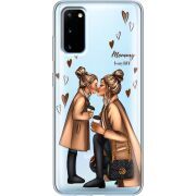 Прозрачный чехол BoxFace Samsung G980 Galaxy S20 Mommy Is My BFF