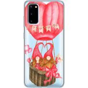Прозрачный чехол BoxFace Samsung G980 Galaxy S20 Valentine Dwarfs