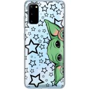 Прозрачный чехол BoxFace Samsung G980 Galaxy S20 Baby Yoda