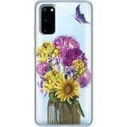 Прозрачный чехол BoxFace Samsung G980 Galaxy S20 My Bouquet