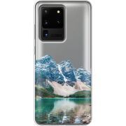 Прозрачный чехол BoxFace Samsung G988 Galaxy S20 Ultra Blue Mountain