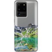 Прозрачный чехол BoxFace Samsung G988 Galaxy S20 Ultra Green Mountain
