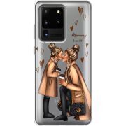 Прозрачный чехол BoxFace Samsung G988 Galaxy S20 Ultra Mommy Is My BFF