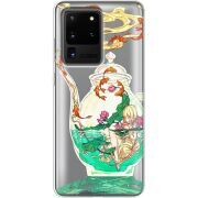 Прозрачный чехол BoxFace Samsung G988 Galaxy S20 Ultra Kettle