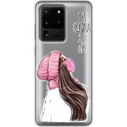 Прозрачный чехол BoxFace Samsung G988 Galaxy S20 Ultra It's Gonna Be OK