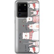Прозрачный чехол BoxFace Samsung G988 Galaxy S20 Ultra The Friendly Beasts