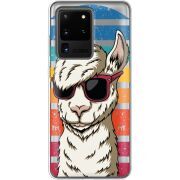 Прозрачный чехол BoxFace Samsung G988 Galaxy S20 Ultra Стильна Лама