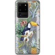 Прозрачный чехол BoxFace Samsung G988 Galaxy S20 Ultra Tucan