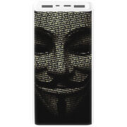 Xiaomi Mi Power Bank 3 20000mAh (PLM18ZM) Белый с принтом 