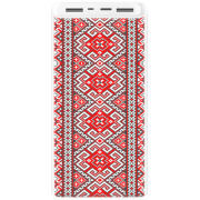 Xiaomi Mi Power Bank 3 20000mAh (PLM18ZM) Белый с принтом 