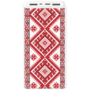 Xiaomi Mi Power Bank 3 20000mAh (PLM18ZM) Белый с принтом 