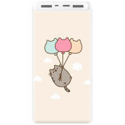 Xiaomi Mi Power Bank 3 20000mAh (PLM18ZM) Белый с принтом 
