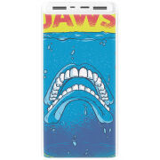 Xiaomi Mi Power Bank 3 20000mAh (PLM18ZM) Белый с принтом Jaws