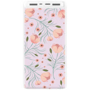 Xiaomi Mi Power Bank 3 20000mAh (PLM18ZM) Белый с принтом 