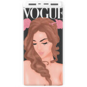Xiaomi Mi Power Bank 3 20000mAh (PLM18ZM) Белый с принтом Fashion Girl