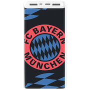 Xiaomi Mi Power Bank 3 20000mAh (PLM18ZM) Белый с принтом FC Bayern