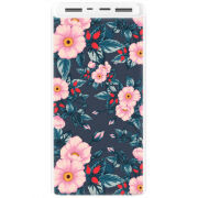 Xiaomi Mi Power Bank 3 20000mAh (PLM18ZM) Белый с принтом 