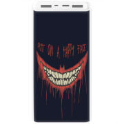 Xiaomi Mi Power Bank 3 20000mAh (PLM18ZM) Белый с принтом 