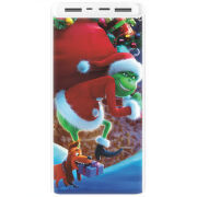 Xiaomi Mi Power Bank 3 20000mAh (PLM18ZM) Белый с принтом 